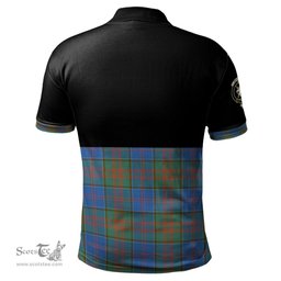 Scottish Stewart of Appin Hunting Ancient Clan Half Of Tartan Crest Tartan Polo Shirt Scottish Plaid Tartan Plaid - ScotsTee - scotstee.com