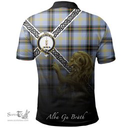 Scottish Bell of the Borders Clan Crest Tartan Polo Shirt - Celtic with Scotland Lion, Tartan Plaid Polo Shirt Scottish Plaid Tartan Plaid - ScotsTee - scotstee.com