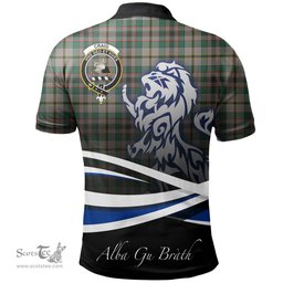 Scottish Craig Ancient Clan Crest Tartan Polo Shirt - Blue Scotland Lion, Tartan Plaid Polo Shirt Scottish Plaid Tartan Plaid - ScotsTee - scotstee.com