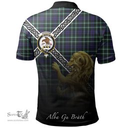 Scottish Graham of Montrose Modern Clan Crest Tartan Polo Shirt - Celtic with Scotland Lion, Tartan Plaid Polo Shirt Scottish Plaid Tartan Plaid - ScotsTee - scotstee.com