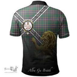 Scottish MacFarlane Hunting Ancient Clan Crest Tartan Polo Shirt - Celtic with Scotland Lion, Tartan Plaid Polo Shirt Scottish Plaid Tartan Plaid - ScotsTee - scotstee.com