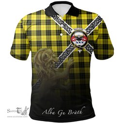 Scottish MacLeod of Lewis Modern Clan Crest Tartan Polo Shirt - Celtic with Scotland Lion, Tartan Plaid Polo Shirt Scottish Plaid Tartan Plaid - ScotsTee - scotstee.com