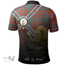 Scottish Matheson Ancient Clan Crest Tartan Polo Shirt - Celtic with Scotland Lion, Tartan Plaid Polo Shirt Scottish Plaid Tartan Plaid - ScotsTee - scotstee.com