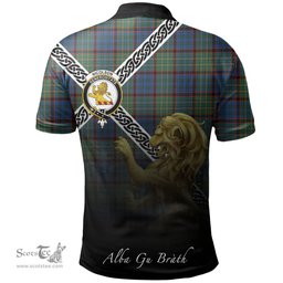 Scottish Nicolson Hunting Ancient Clan Crest Tartan Polo Shirt - Celtic with Scotland Lion, Tartan Plaid Polo Shirt Scottish Plaid Tartan Plaid - ScotsTee - scotstee.com