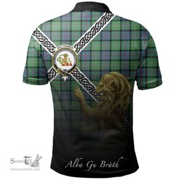 Scottish MacThomas Ancient Clan Crest Tartan Polo Shirt - Celtic with Scotland Lion, Tartan Plaid Polo Shirt Scottish Plaid Tartan Plaid - ScotsTee - scotstee.com