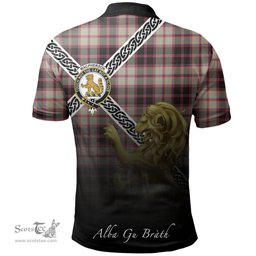 Scottish MacPherson Hunting Ancient Clan Crest Tartan Polo Shirt - Celtic with Scotland Lion, Tartan Plaid Polo Shirt Scottish Plaid Tartan Plaid - ScotsTee - scotstee.com