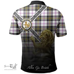 Scottish MacPherson Dress Modern Clan Crest Tartan Polo Shirt - Celtic with Scotland Lion, Tartan Plaid Polo Shirt Scottish Plaid Tartan Plaid - ScotsTee - scotstee.com