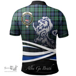 Scottish Rose Hunting Ancient Clan Crest Tartan Polo Shirt - Blue Scotland Lion, Tartan Plaid Polo Shirt Scottish Plaid Tartan Plaid - ScotsTee - scotstee.com