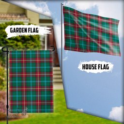 Scottish Manitoba Province Canada Tartan Flag - Tartan Garden Flag Scottish Plaid Tartan Plaid - ScotsTee - scotstee.com
