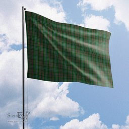 Scottish Ralston USA Tartan Flag - Tartan Garden Flag Scottish Plaid Tartan Plaid - ScotsTee - scotstee.com
