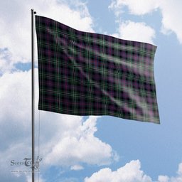 Scottish Rose Hunting Modern Tartan Flag - Tartan Garden Flag Scottish Plaid Tartan Plaid - ScotsTee - scotstee.com