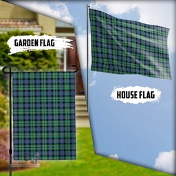 Scottish Rose Hunting Ancient Tartan Flag - Tartan Garden Flag Scottish Plaid Tartan Plaid - ScotsTee - scotstee.com