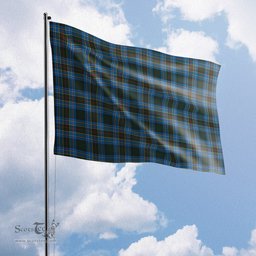 Scottish Cockburn Modern Tartan Flag - Tartan Garden Flag Scottish Plaid Tartan Plaid - ScotsTee - scotstee.com