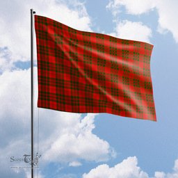 Scottish Livingston Modern Tartan Flag - Tartan Garden Flag Scottish Plaid Tartan Plaid - ScotsTee - scotstee.com