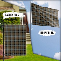 Scottish Graham of Menteith Weathered Tartan Flag - Tartan Garden Flag Scottish Plaid Tartan Plaid - ScotsTee - scotstee.com