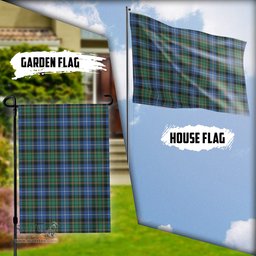 Scottish MacRae Hunting Ancient Tartan Flag - Tartan Garden Flag Scottish Plaid Tartan Plaid - ScotsTee - scotstee.com