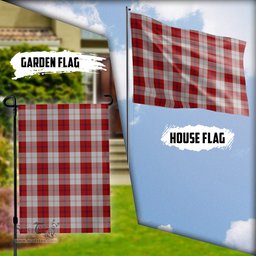 Scottish Cunningham Dress Tartan Flag - Tartan Garden Flag Scottish Plaid Tartan Plaid - ScotsTee - scotstee.com