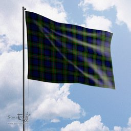 Scottish Gunn Modern Tartan Flag - Tartan Garden Flag Scottish Plaid Tartan Plaid - ScotsTee - scotstee.com
