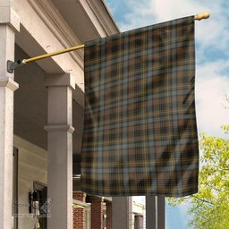 Scottish Stewart Hunting Weathered Tartan Flag - Tartan Garden Flag Scottish Plaid Tartan Plaid - ScotsTee - scotstee.com