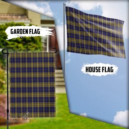 Scottish Morris of Wales Tartan Flag - Tartan Garden Flag Scottish Plaid Tartan Plaid - ScotsTee - scotstee.com