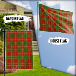 Scottish Burnett Ancient Tartan Flag - Tartan Garden Flag Scottish Plaid Tartan Plaid - ScotsTee - scotstee.com