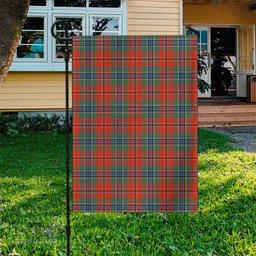 Scottish MacLean of Duart Ancient Tartan Flag - Tartan Garden Flag Scottish Plaid Tartan Plaid - ScotsTee - scotstee.com