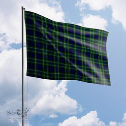 Scottish MacNeil of Colonsay Modern Tartan Flag - Tartan Garden Flag Scottish Plaid Tartan Plaid - ScotsTee - scotstee.com