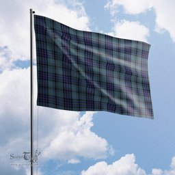 Scottish Hannay Blue Tartan Flag - Tartan Garden Flag Scottish Plaid Tartan Plaid - ScotsTee - scotstee.com