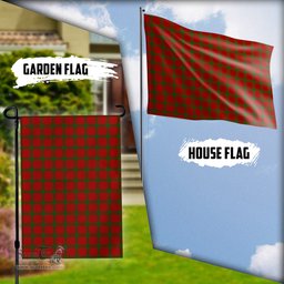 Scottish MacDonald of Sleat Tartan Flag - Tartan Garden Flag Scottish Plaid Tartan Plaid - ScotsTee - scotstee.com
