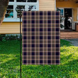 Scottish Stewart Navy Tartan Flag - Tartan Garden Flag Scottish Plaid Tartan Plaid - ScotsTee - scotstee.com