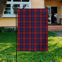 Scottish Graham of Menteith Red Tartan Flag - Tartan Garden Flag Scottish Plaid Tartan Plaid - ScotsTee - scotstee.com