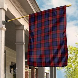 Scottish Graham of Menteith Red Tartan Flag - Tartan Garden Flag Scottish Plaid Tartan Plaid - ScotsTee - scotstee.com