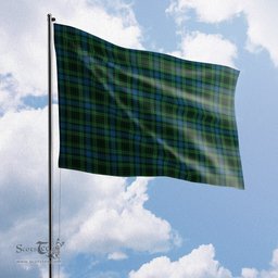 Scottish O'Donohue Tartan Flag - Tartan Garden Flag Scottish Plaid Tartan Plaid - ScotsTee - scotstee.com