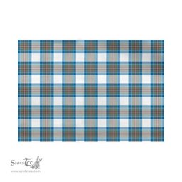 Scottish Stewart Muted Blue Tartan Flag - Tartan Garden Flag Scottish Plaid Tartan Plaid - ScotsTee - scotstee.com