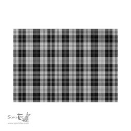 Scottish Erskine Black and White Tartan Flag - Tartan Garden Flag Scottish Plaid Tartan Plaid - ScotsTee - scotstee.com