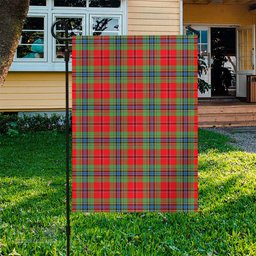 Scottish MacLean of Duart Modern Tartan Flag - Tartan Garden Flag Scottish Plaid Tartan Plaid - ScotsTee - scotstee.com