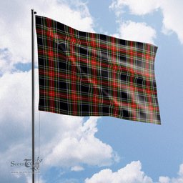 Scottish Stewart Black Tartan Flag - Tartan Garden Flag Scottish Plaid Tartan Plaid - ScotsTee - scotstee.com