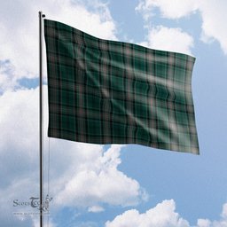 Scottish Kelly of Sleat Hunting Tartan Flag - Tartan Garden Flag Scottish Plaid Tartan Plaid - ScotsTee - scotstee.com