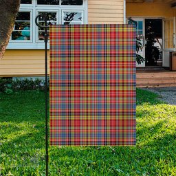 Scottish Drummond of Strathallan Modern Tartan Flag - Tartan Garden Flag Scottish Plaid Tartan Plaid - ScotsTee - scotstee.com