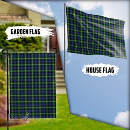 Scottish Baillie Modern Tartan Flag - Tartan Garden Flag Scottish Plaid Tartan Plaid - ScotsTee - scotstee.com