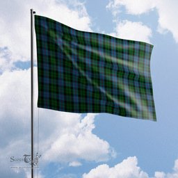 Scottish Morrison Society Tartan Flag - Tartan Garden Flag Scottish Plaid Tartan Plaid - ScotsTee - scotstee.com