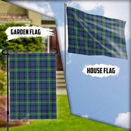Scottish Davidson of Tulloch Tartan Flag - Tartan Garden Flag Scottish Plaid Tartan Plaid - ScotsTee - scotstee.com
