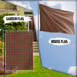Scottish MacKintosh Hunting Weathered Tartan Flag - Tartan Garden Flag Scottish Plaid Tartan Plaid - ScotsTee - scotstee.com