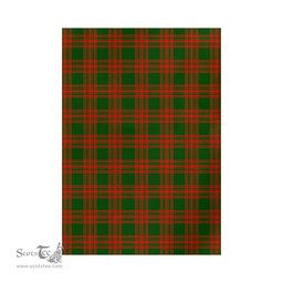 Scottish Menzies Green Modern Tartan Flag - Tartan Garden Flag Scottish Plaid Tartan Plaid - ScotsTee - scotstee.com