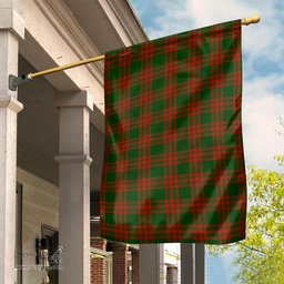 Scottish Menzies Green Modern Tartan Flag - Tartan Garden Flag Scottish Plaid Tartan Plaid - ScotsTee - scotstee.com