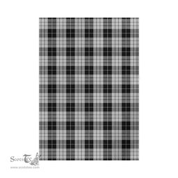 Scottish MacLeod Black and White Tartan Flag - Tartan Garden Flag Scottish Plaid Tartan Plaid - ScotsTee - scotstee.com
