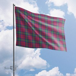 Scottish Lindsay Ancient Tartan Flag - Tartan Garden Flag Scottish Plaid Tartan Plaid - ScotsTee - scotstee.com