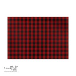 Scottish MacLeod Black and Red Tartan Flag - Tartan Garden Flag Scottish Plaid Tartan Plaid - ScotsTee - scotstee.com