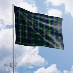 Scottish MacDonald of the Isles Hunting Modern Tartan Flag - Tartan Garden Flag Scottish Plaid Tartan Plaid - ScotsTee - scotstee.com