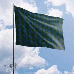Scottish Donegal County Ireland Tartan Flag - Tartan Garden Flag Scottish Plaid Tartan Plaid - ScotsTee - scotstee.com